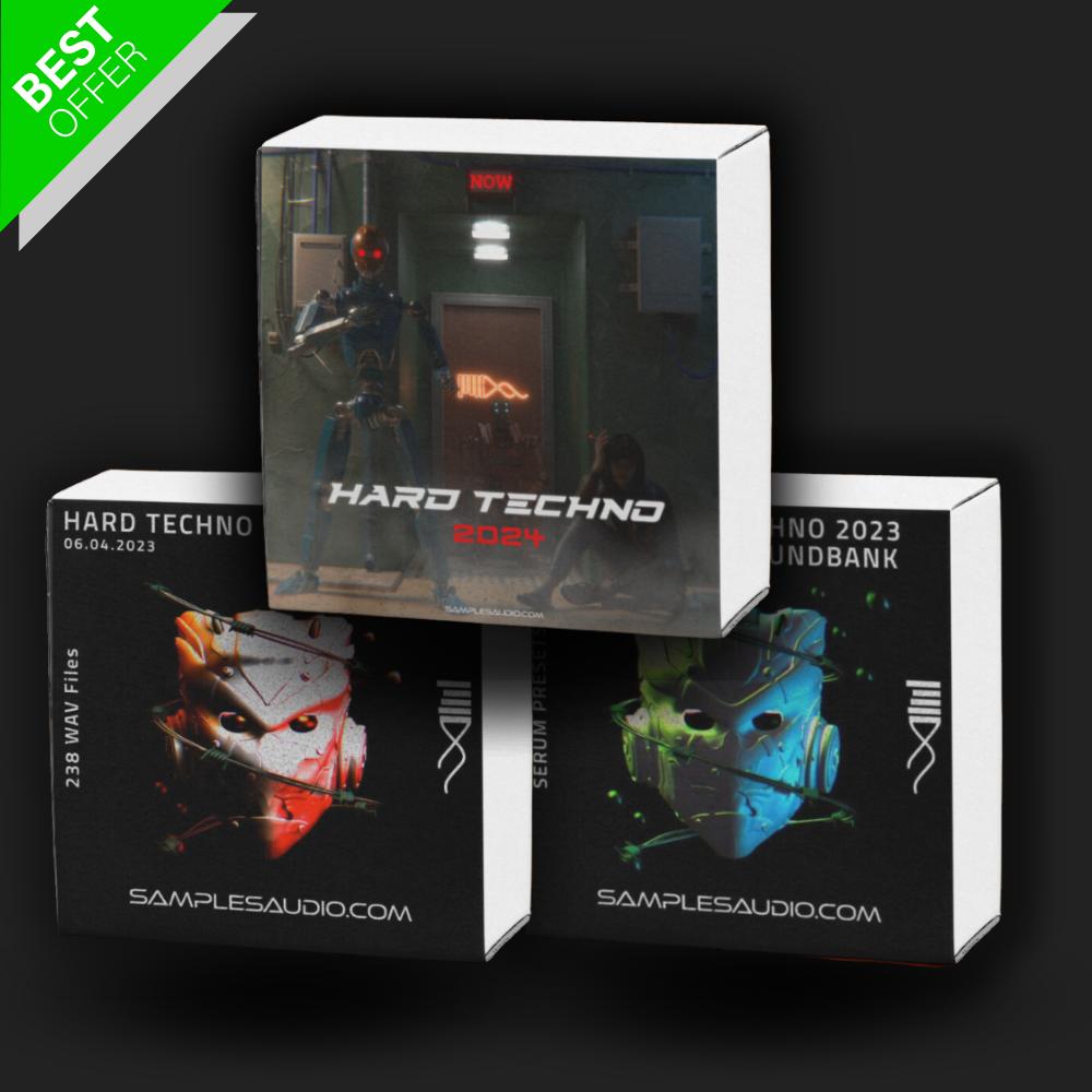 HARD TECHNO 2024 + HARD TECHNO 2023 + SERUM HARD TECHNO 2023 SOUNDBANK