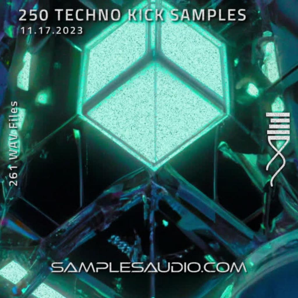 FREE PACK: 250 TECHNO KICK SAMPLES